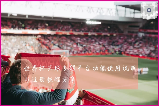 世界杯买球专题平台功能使用说明与注册教程分享
