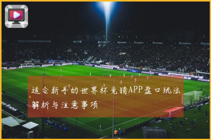 适合新手的世界杯竞猜APP盘口玩法解析与注意事项