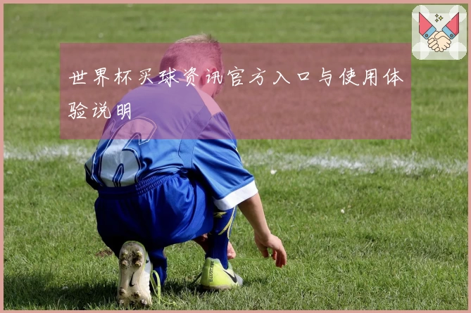 世界杯买球资讯官方入口与使用体验说明